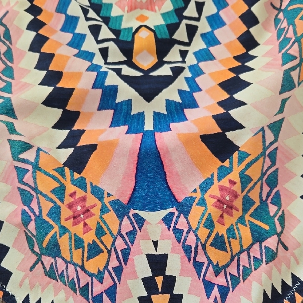 EUC Athleta Desert Geo Cutout Onepiece, Size Medium - Picture 6 of 6